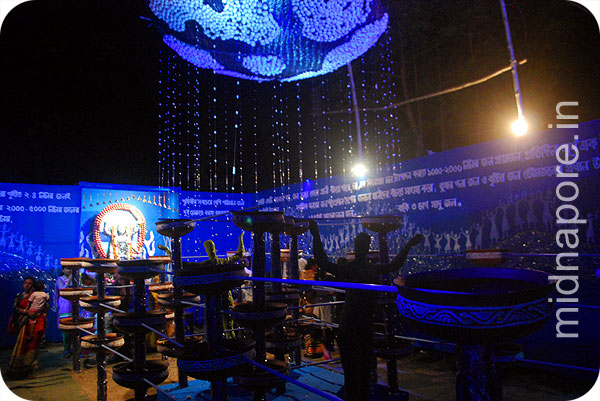 Stella Roza- Kali Puja 2014 , Tamluk, Purba Medinipur