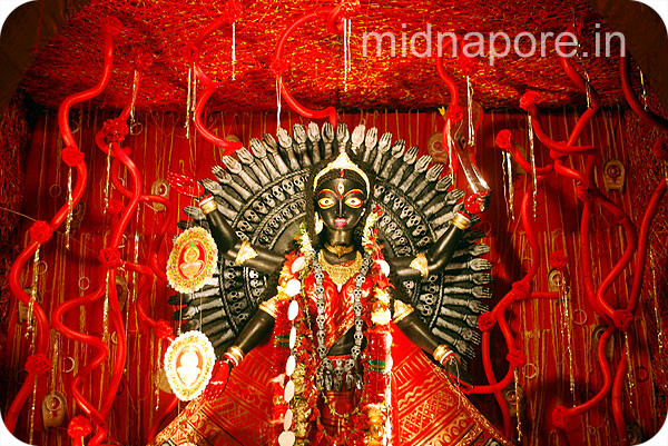 Uttarayan - Kali Puja 2014 , Tamluk, Purba Medinipur