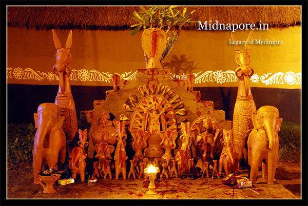 Loknathpalli, Midnapore, Durgapuja 2011