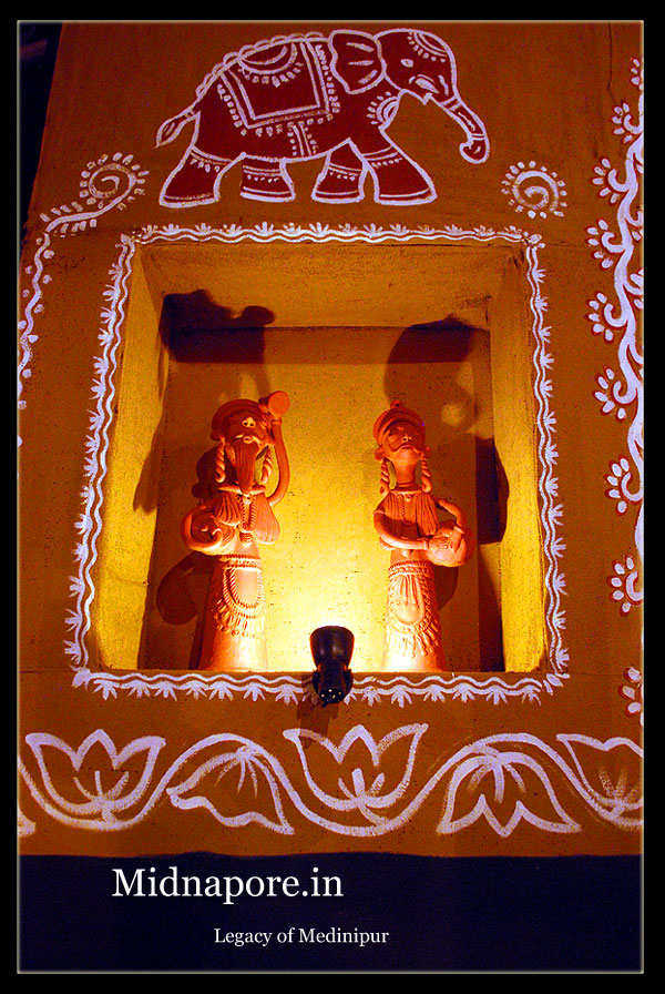 Loknathpalli, Midnapore, Durgapuja 2011