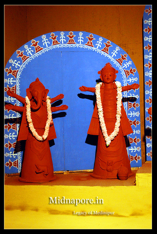 Loknathpalli, Midnapore, Durgapuja 2011