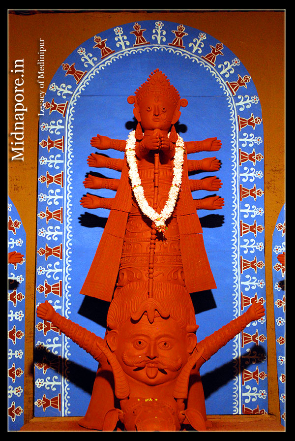 Loknathpalli, Midnapore, Durgapuja 2011