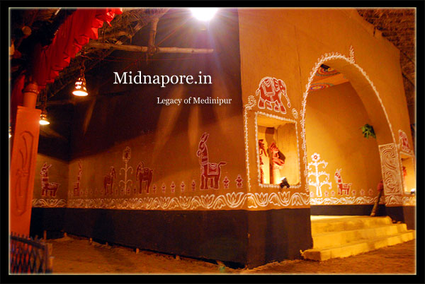 Loknathpalli, Midnapore, Durgapuja 2011