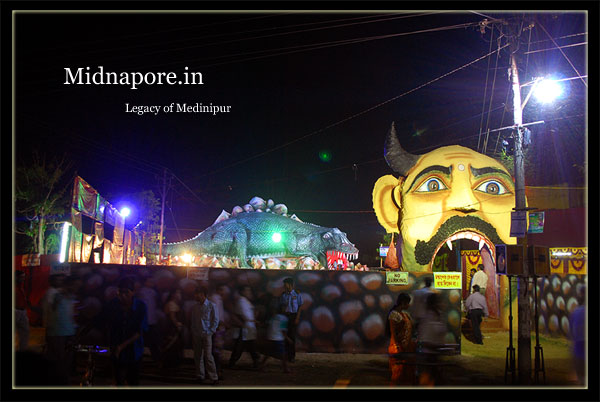 Ashoknagar, Midnapore, Durgapuja 2011