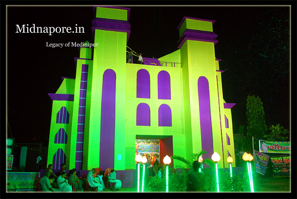 Barmanikpur, Midnapore, Durgapuja 2011