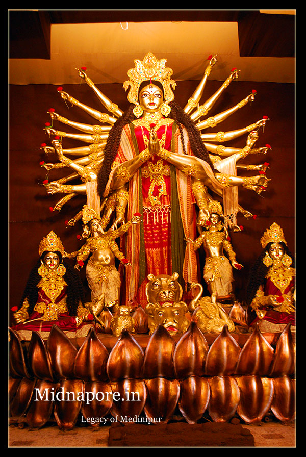 Khaprelbazar, Midnapore, Durgapuja 2011