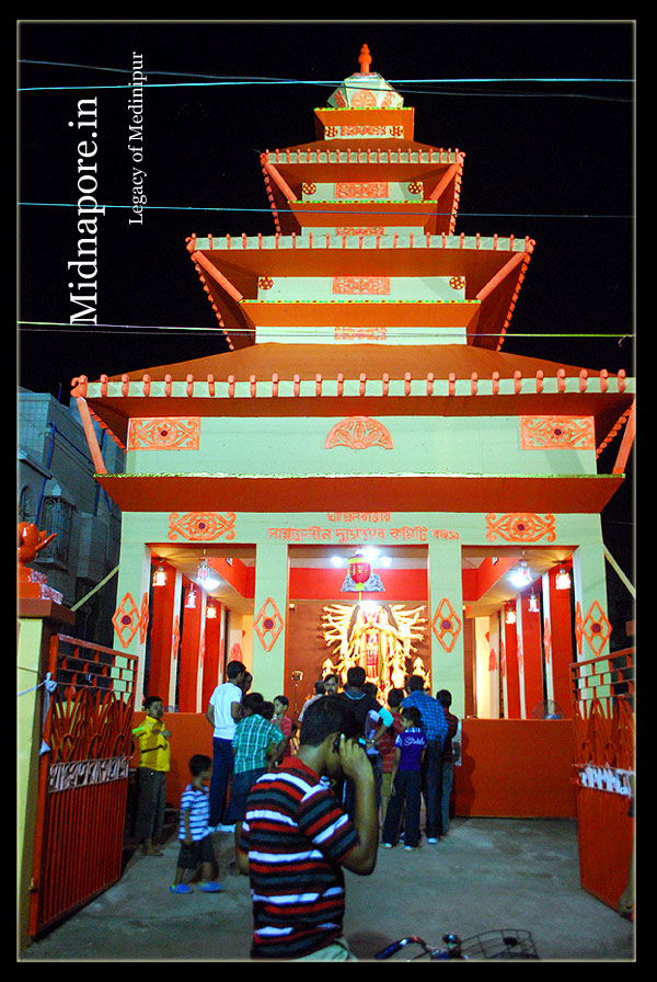 Khaprelbazar, Midnapore, Durgapuja 2011