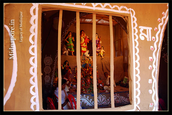 Kotualibazar, Midnapore, Durgapuja 2011