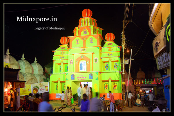 Mallik Chalk, Midnapore, Durgapuja 2011