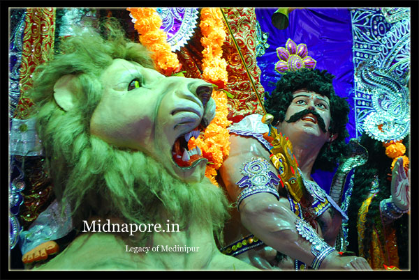 Mallik Chalk, Midnapore, Durgapuja 2011