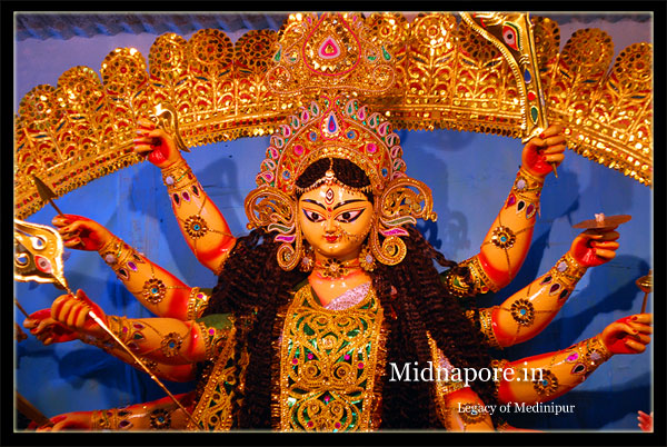 Manchamita, Ballavpur, Midnapore, Durgapuja 2011