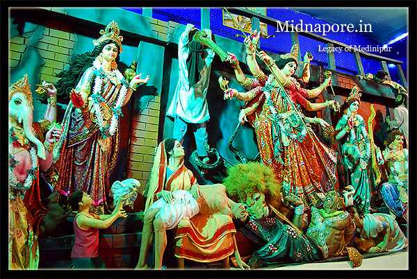 Najarguanj, Midnapore, Durgapuja 2011