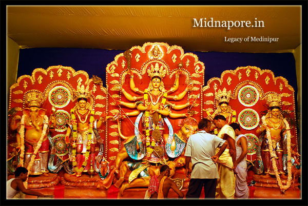 Rabindranagar, Midnapore, Durgapuja 2011