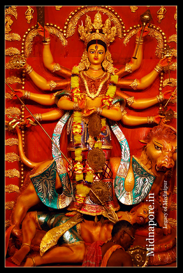 Rabindranagar, Midnapore, Durgapuja 2011