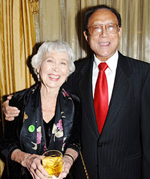 Betty Garrett and Dr. Mani Bhaumik