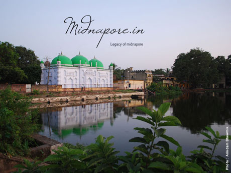Masjid in Midnapore town. 