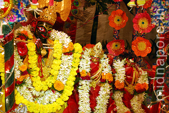 Rasmela Lord Krishna , Moyna Garh, East Medinipur. Photo: Arindam Bhowmik